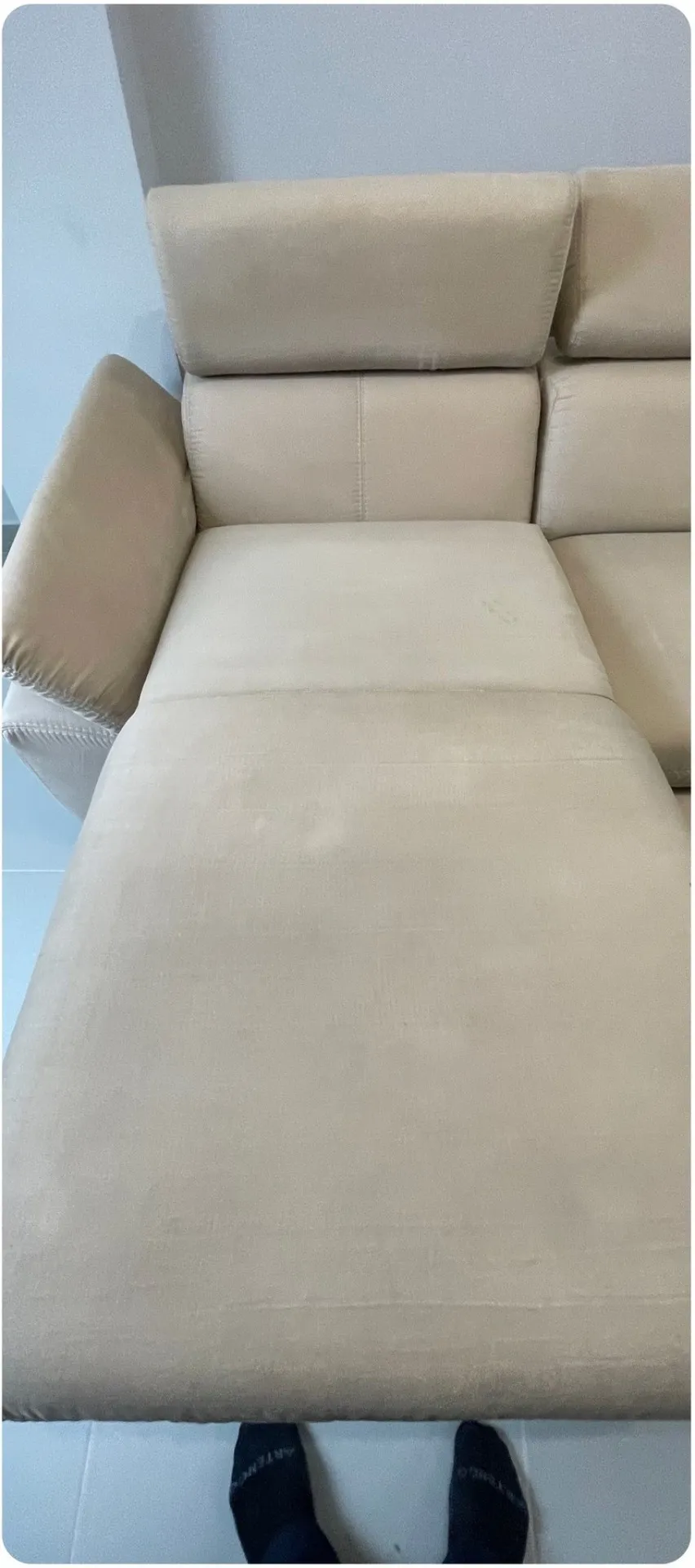 Efekt po praniu: Kompleksowe pranie tapicerki – stan po czyszczeniu